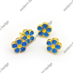 masonic forget me not pin